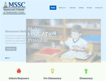 Tablet Screenshot of mymssc.com
